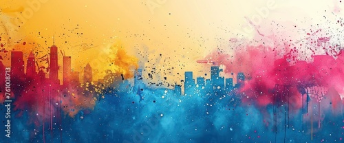 colorful background with halftone effect, Desktop Wallpaper Backgrounds, Background HD For Designer