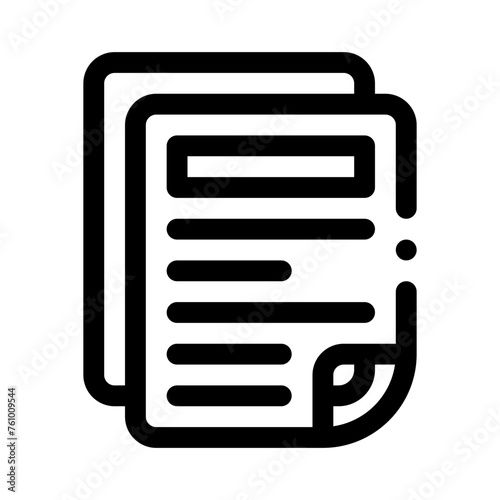 essay line icon