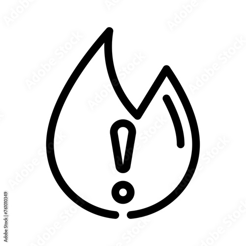 fire line icon