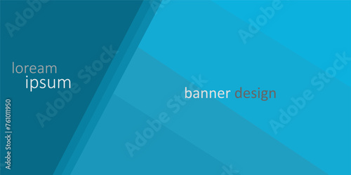 Green turquoise and Blue background vector overlap layer on dark space for background design