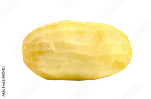 Fotografia peeled potatoes isolated