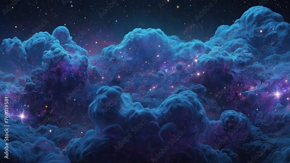 Galaxy Space background universe magic sky nebula night purple cosmos. - obrazy, fototapety, plakaty 