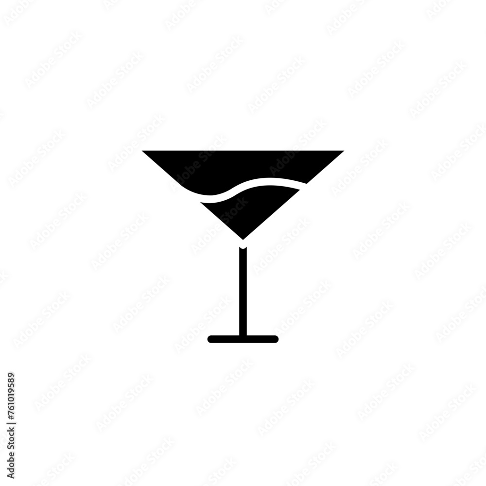 cocktail glyph icon cocktail glyph icon
