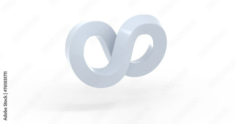 Organically changing infinity symbol Organically changing infinity symbol