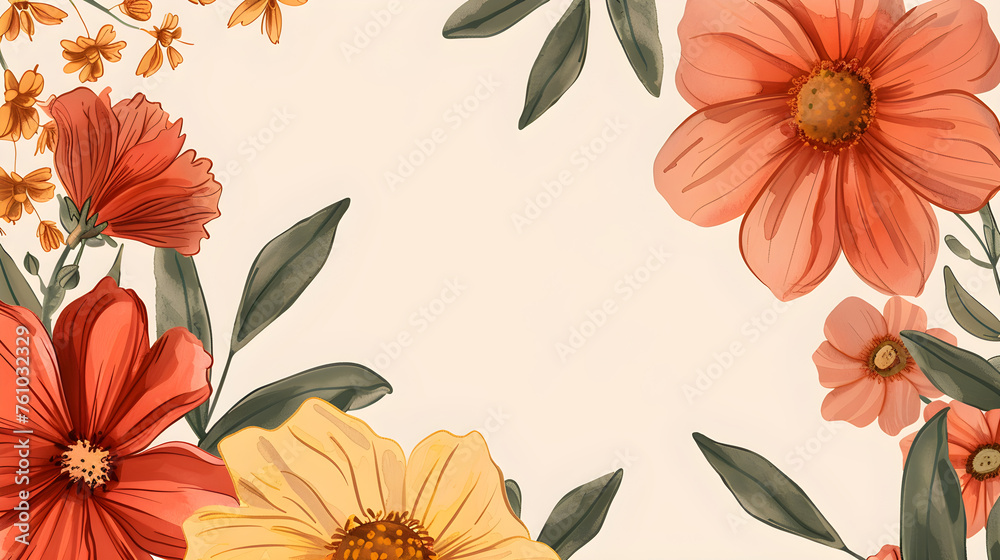 background with flowers background with flowers