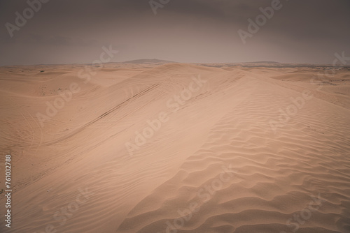 The sand hills in Ba Dan Ji Lin desert of Inner Mongolia  China