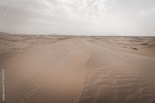 Badain Jaran Desert  largest desert in China  located in Inner Mongolia  China