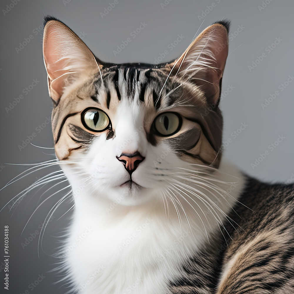 portrait of a cat portrait of a cat
