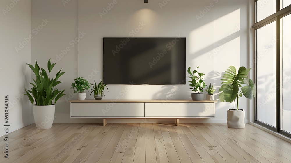 modern cabinet tv interior