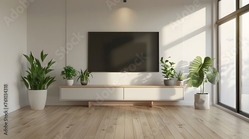 modern cabinet tv interior