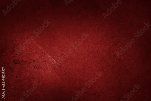Dark red textured concrete grunge wall background