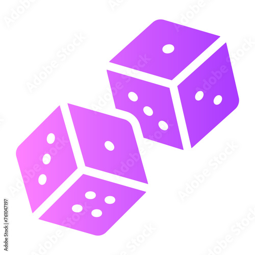 dices Gradient icon