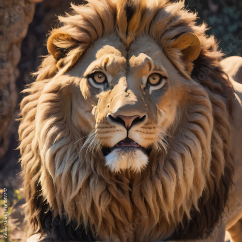 Animation King Lion