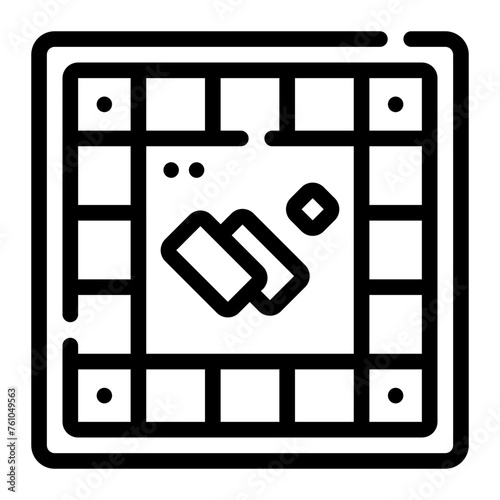 board game Line Icon