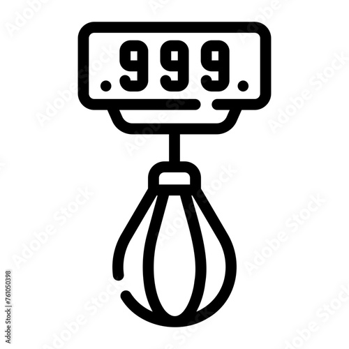 punch game Line Gradient Icon