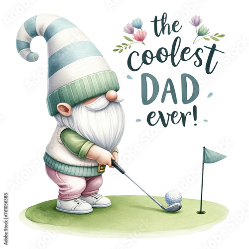 Gnome Dad, Dad my hero, gnome father