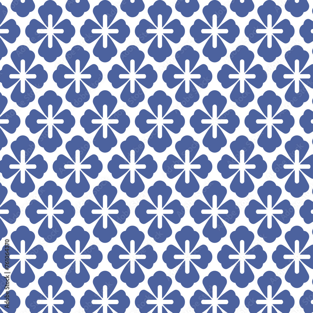Fototapeta 綺麗な和柄の背景素材。Beautiful Japanese pattern background material.
