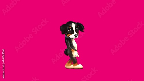 Fun Dog 3D Hiphop Dance