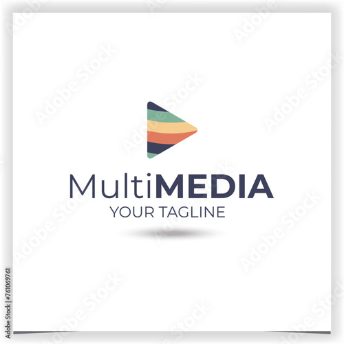 Vector multimedia logo design template Free Download Vector multimedia logo design template - GFXLoad