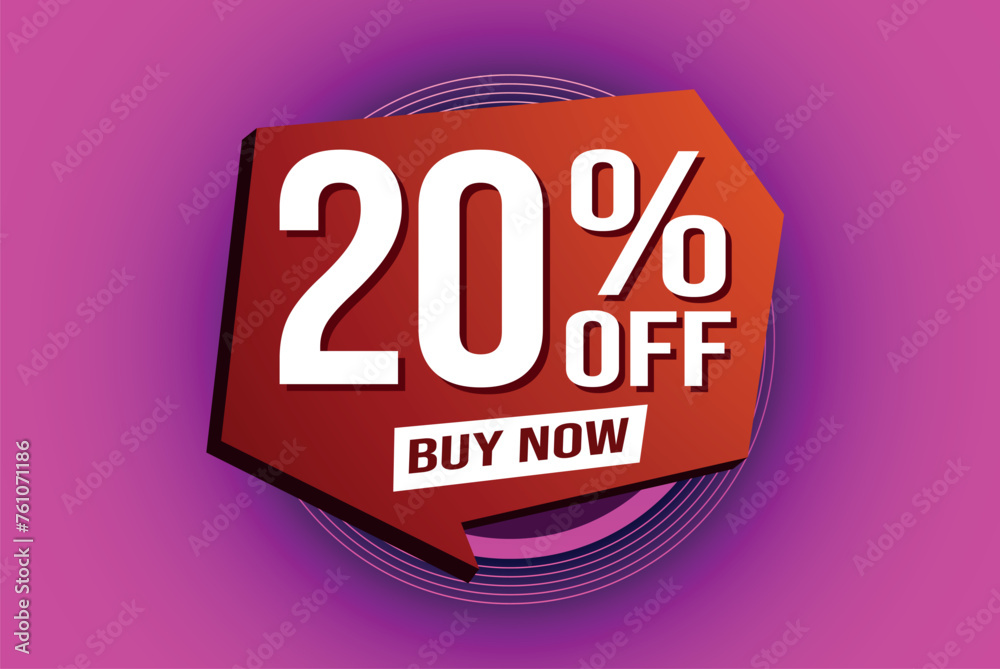 20% twenty percent off buy now poster banner graphic design icon logo sign symbol social media website coupon
20% twenty percent off buy now poster banner graphic design icon logo sign symbol social media website coupon