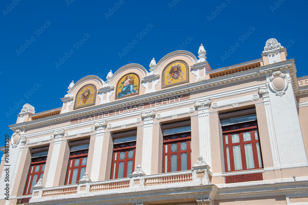 Φωτογραφία Teatro Tomas Terry Theatre at Jose Marti Park in historic city centre of Cienfuegos, Cuba