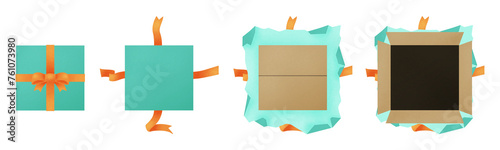 Gift Unwrap Step By Step