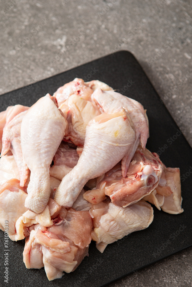 raw chicken legs, food ingredients	