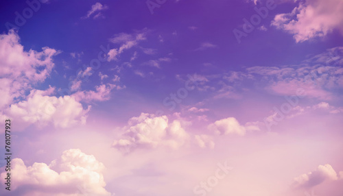 Blue sky with cloud pattern for background © ROKA Creative