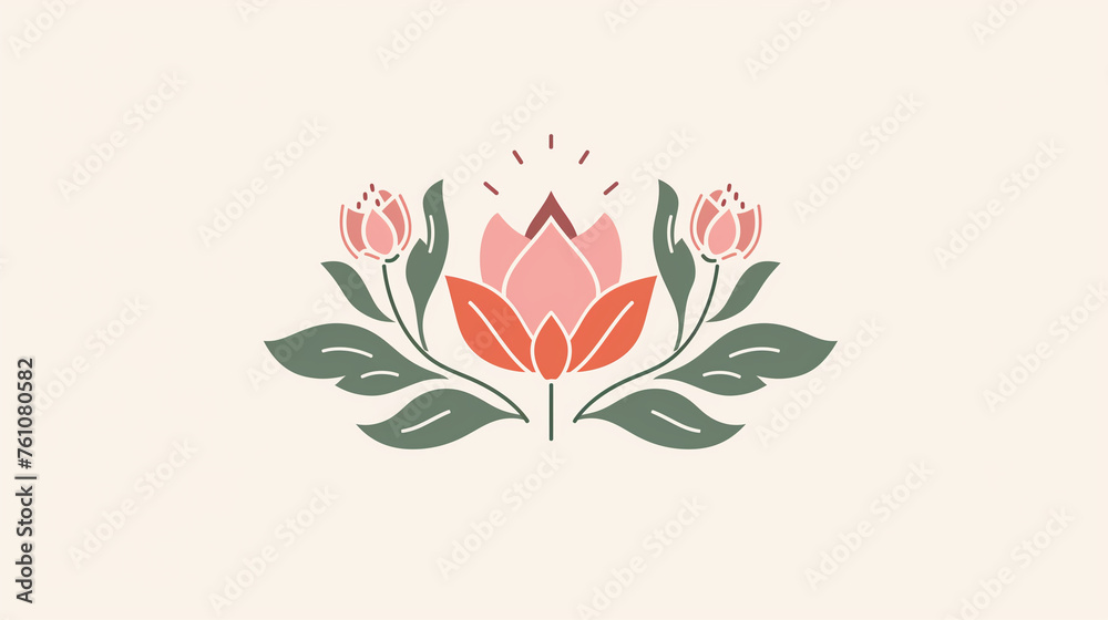 Lotus Flower Illustration