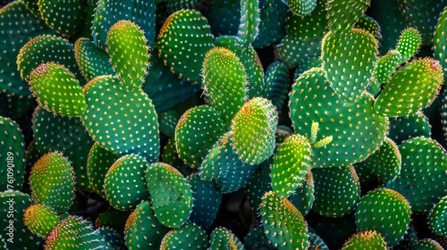 A closeup of the intricate patterns and textures of a cactus plant is a reminder that even the most unlikely plants have powerful healing capabilities. The spines that protect