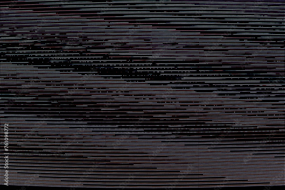 Dot Points on the TV that are malfunctioning Dot Points on the TV that are malfunctioning
