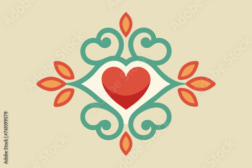 Hand drawn watercolor vector arrows shooting out and bleeding through the heart icon