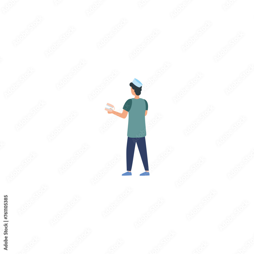 vector pose of person with oral health day dental checkup care vector pose of person with oral health day dental checkup care
