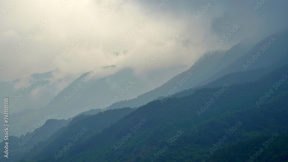 Korea’s Jiri Mountains and wonderful clouds