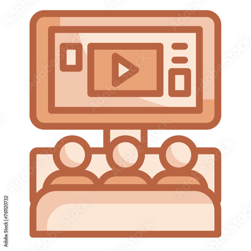 Movie Night Icon