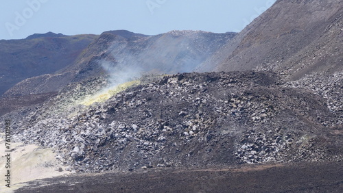 volcan minas de azufre
