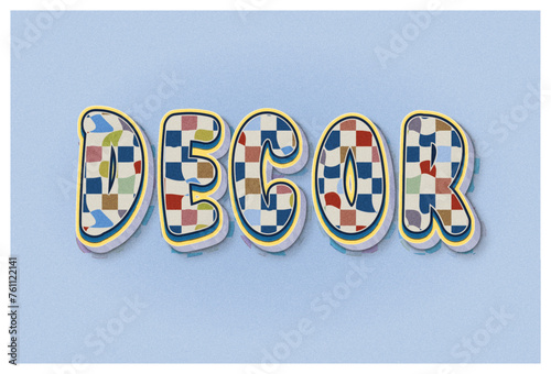 Decor Pixel Text Effect