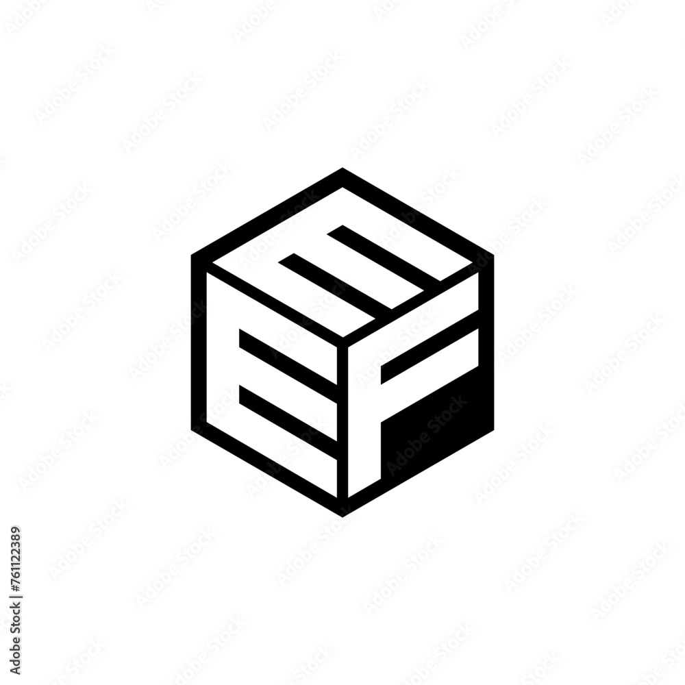 EFM letter logo design in illustration. Vector logo, calligraphy designs for logo, Poster, Invitation, etc. EFM letter logo design in illustration. Vector logo, calligraphy designs for logo, Poster, Invitation, etc.
