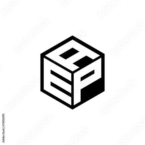 EPA letter logo design in illustration. Vector logo, calligraphy designs for logo, Poster, Invitation, etc.
