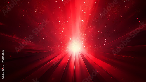Red glow bokeh light background