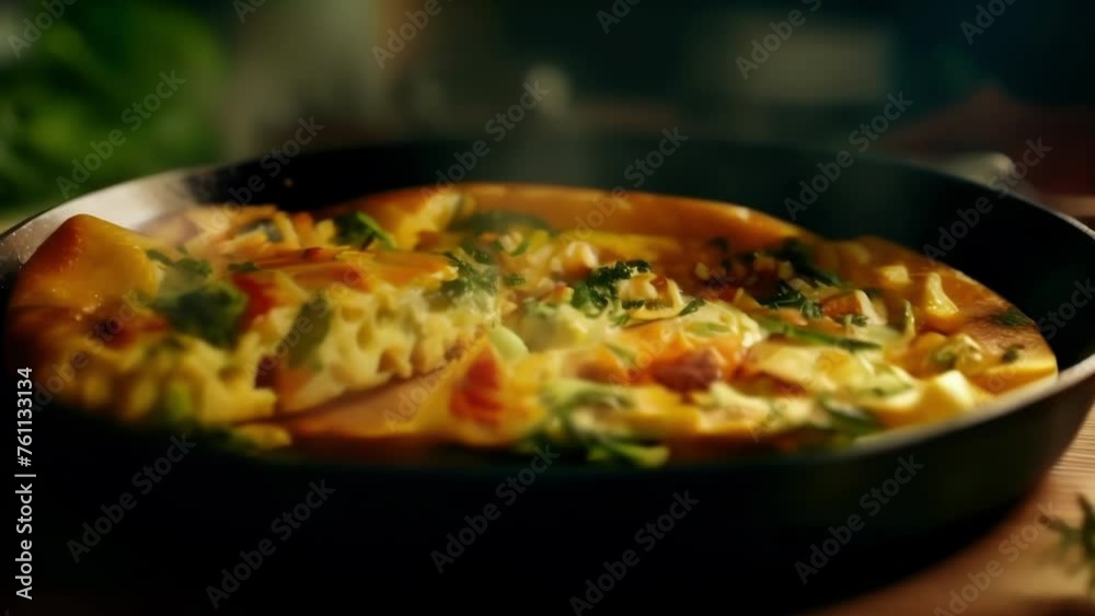 The frittata showcases a skillfully prepared mixture of saut ed vegetables that retain their natural crunch, providing a satisfying bite in every mouthful. The frittata showcases a skillfully prepared mixture of saut ed vegetables that retain their natural crunch, providing a satisfying bite in every mouthful.