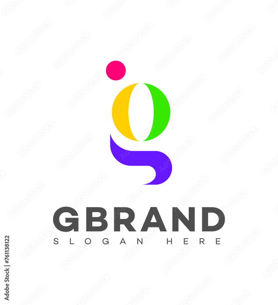 G Letter Logo Icon Brand Identity Sign. G Letter Symbol Template