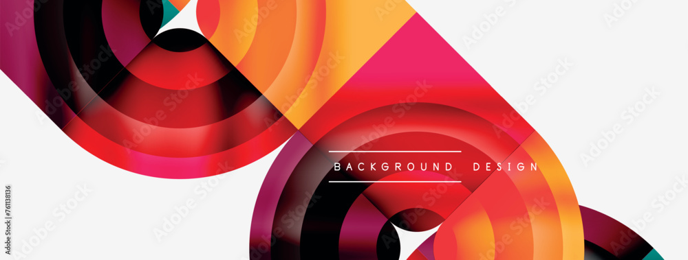 Circle abstract background. Wallpaper, banner, background, landing page, wall art, invitation, print, poster Circle abstract background. Wallpaper, banner, background, landing page, wall art, invitation, print, poster