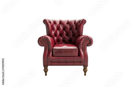 classic armchair isolated on white background .different angle first person view realistic daylight