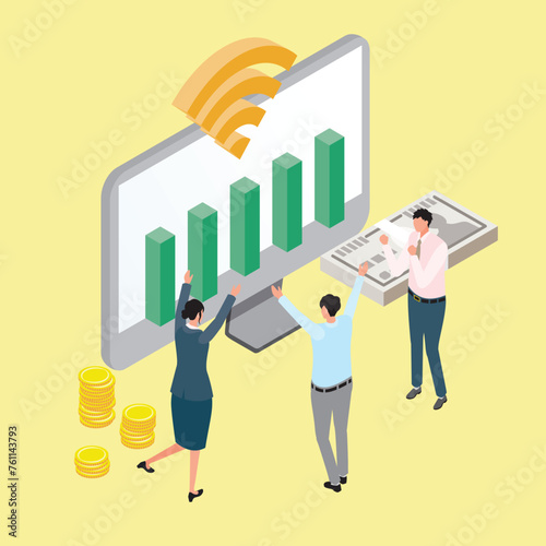お得なインターネット料金で喜ぶ人々