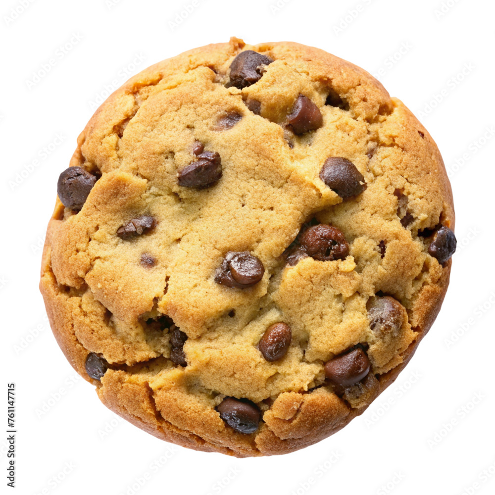 Cookies with chocolate chips clip art
