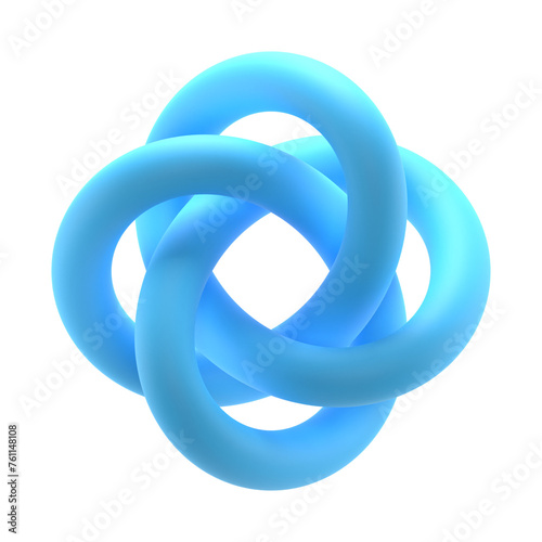 3D Torus Knot