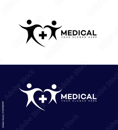 Medical logo Icon Brand Identity Sign Symbol Template