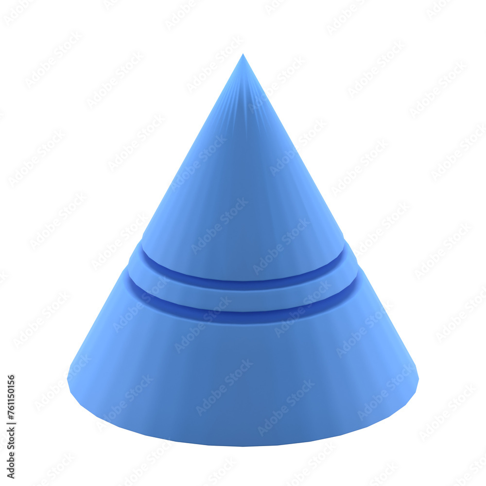 Fototapeta premium 3d cone