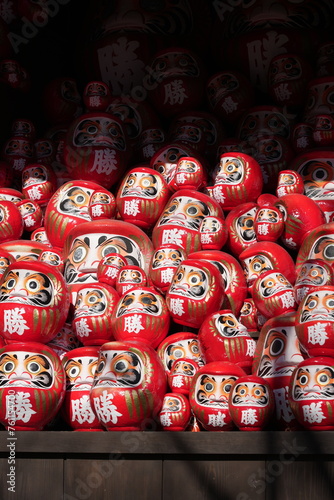 Japanese traditional dharma dolls